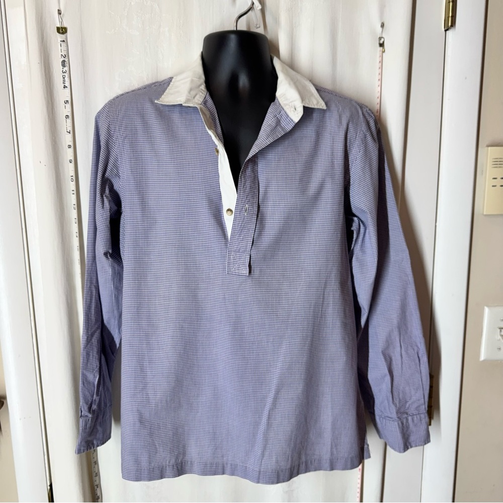 Vintage J.G. Hook Men's Half Button Shirt